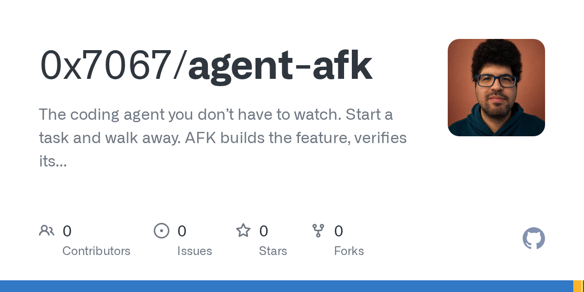 Agent Afk — Productivity skill for Claude Code