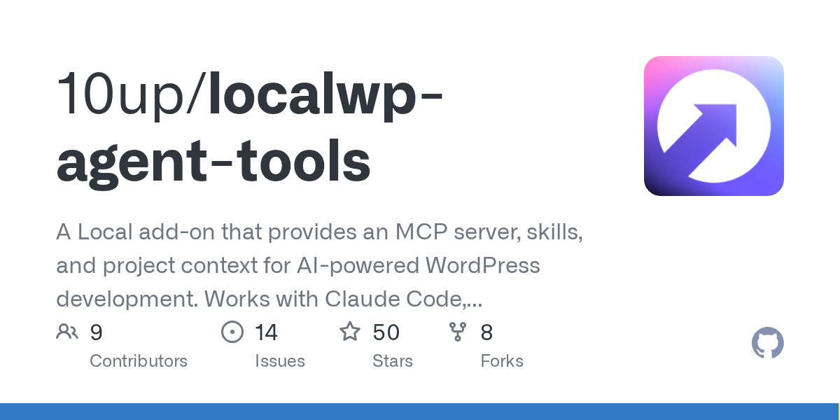 Localwp Agent Tools — AI skill for Claude Code