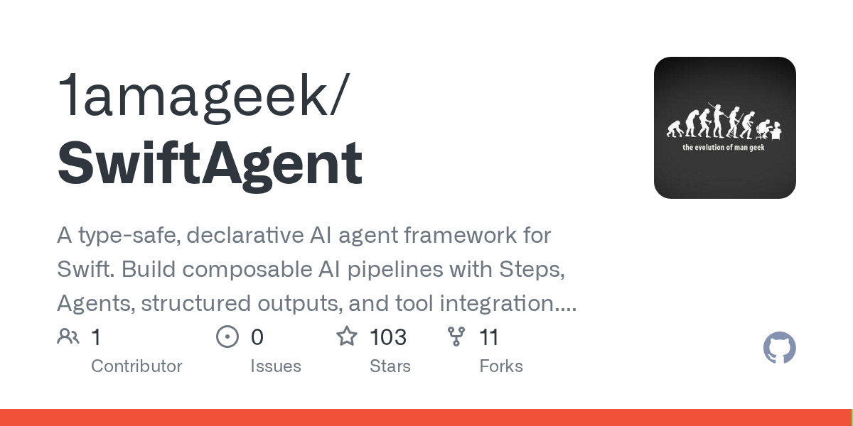 SwiftAgent — AI skill for Claude Code