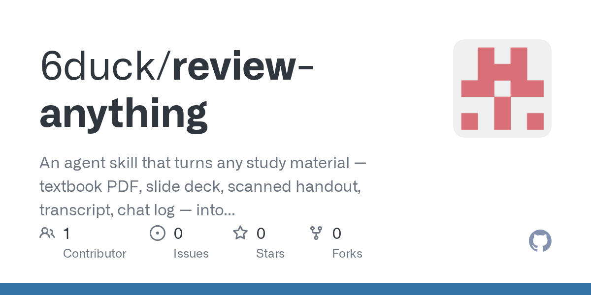 Review Anything — Communication skill for Claude Code
