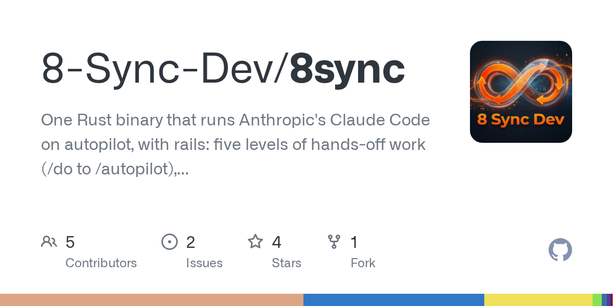8sync — Development skill for Claude Code
