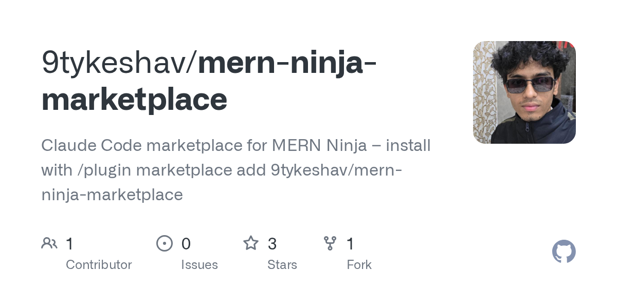 Mern Ninja Marketplace — Development skill for Claude Code