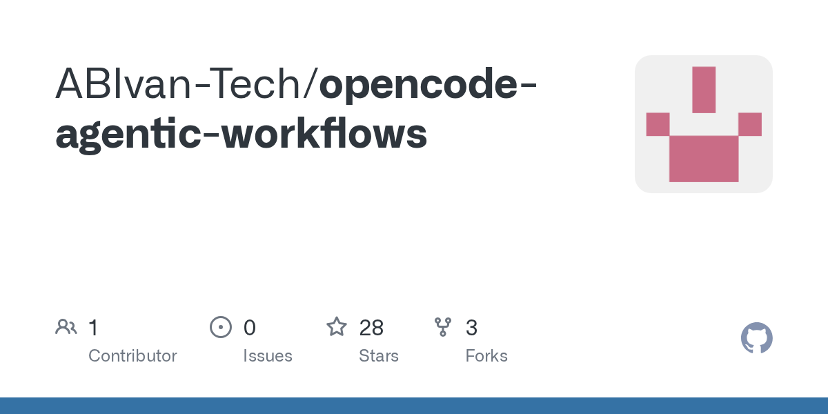 Opencode Agentic Workflows — Development skill for Claude Code