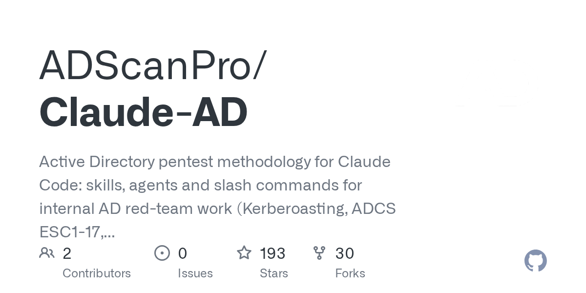 Ad Attack Paths — Development skill for Claude Code