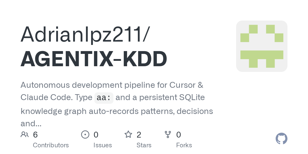 Agentix Kdd — Data skill for Claude Code