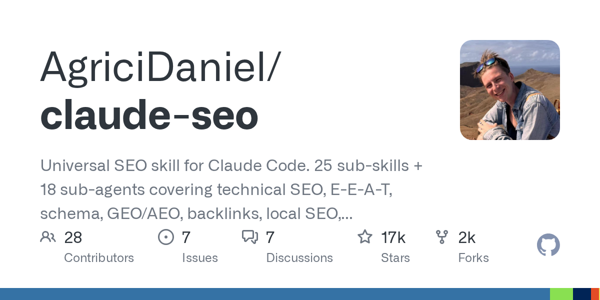 YouTube Shorts Research: Claude SEO — Communication skill for Claude Code