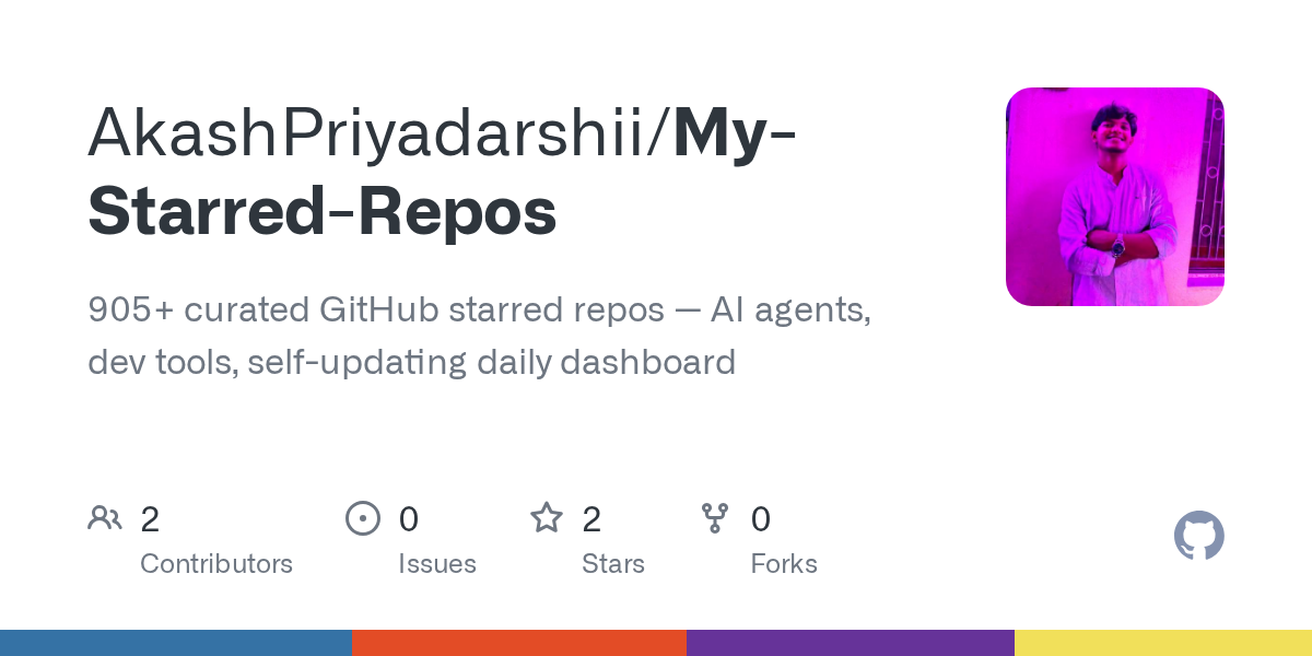 My Starred Repos — AI skill for Claude Code