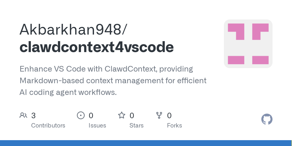 Clawdcontext4vscode — AI skill for Claude Code