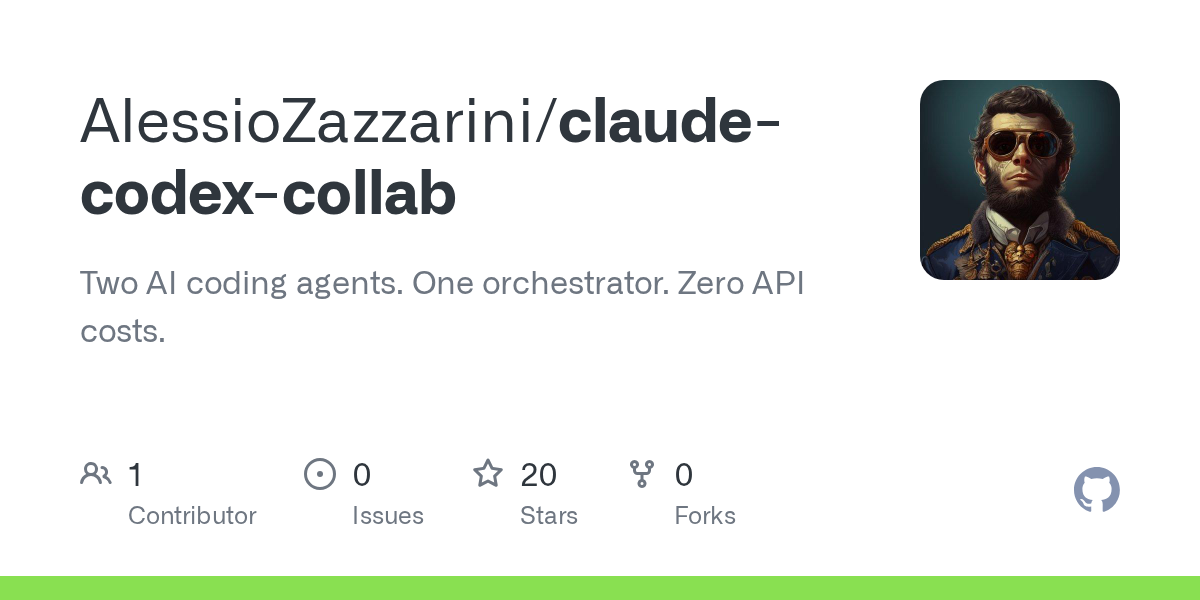 Claude Codex Collab — AI skill for Claude Code