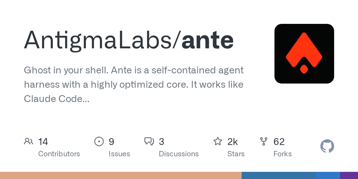 Ante — AI skill for Claude Code