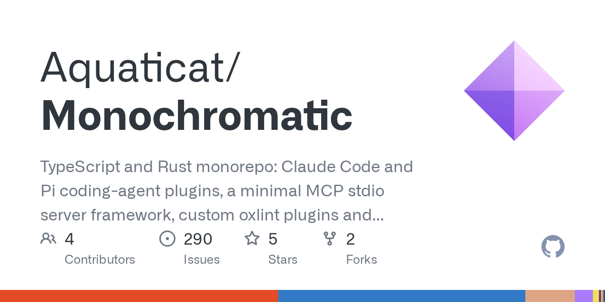 Monochromatic — Git skill for Claude Code