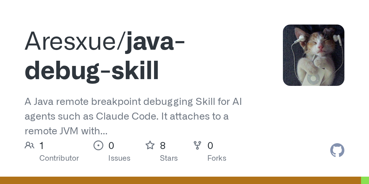 Java Debug Skill — AI skill for Claude Code