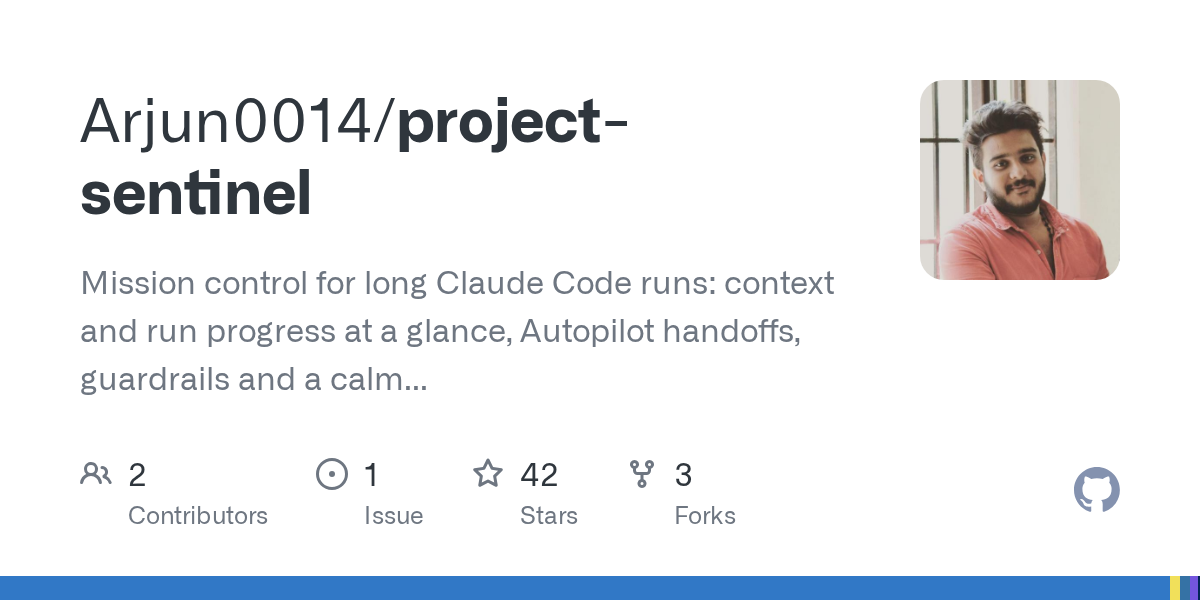 Project Sentinel — Development skill for Claude Code
