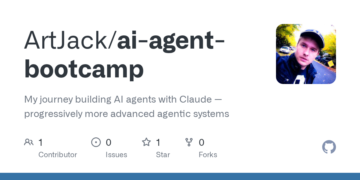 AI Agent Bootcamp — AI skill for Claude Code