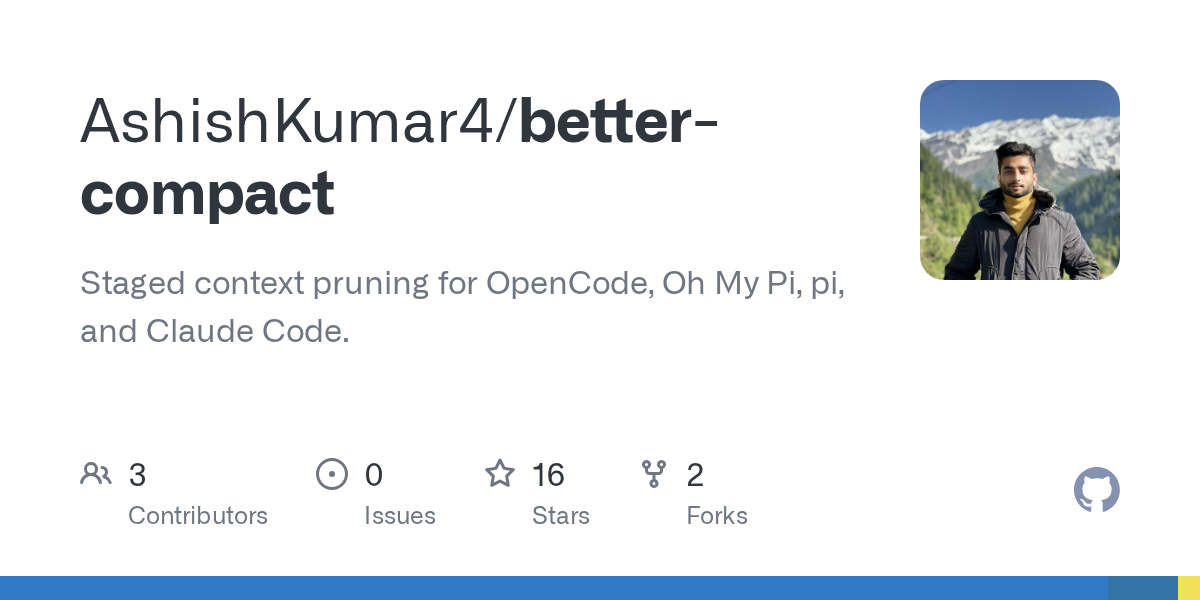 Better Compact — Development skill for Claude Code