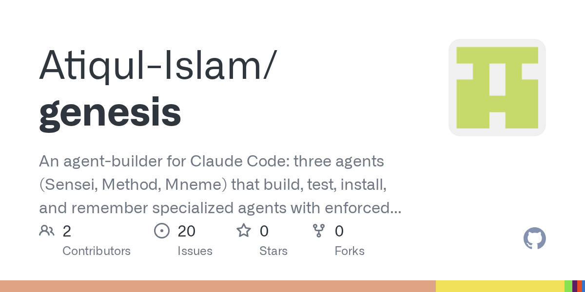 Method — Development agent for Claude Code
