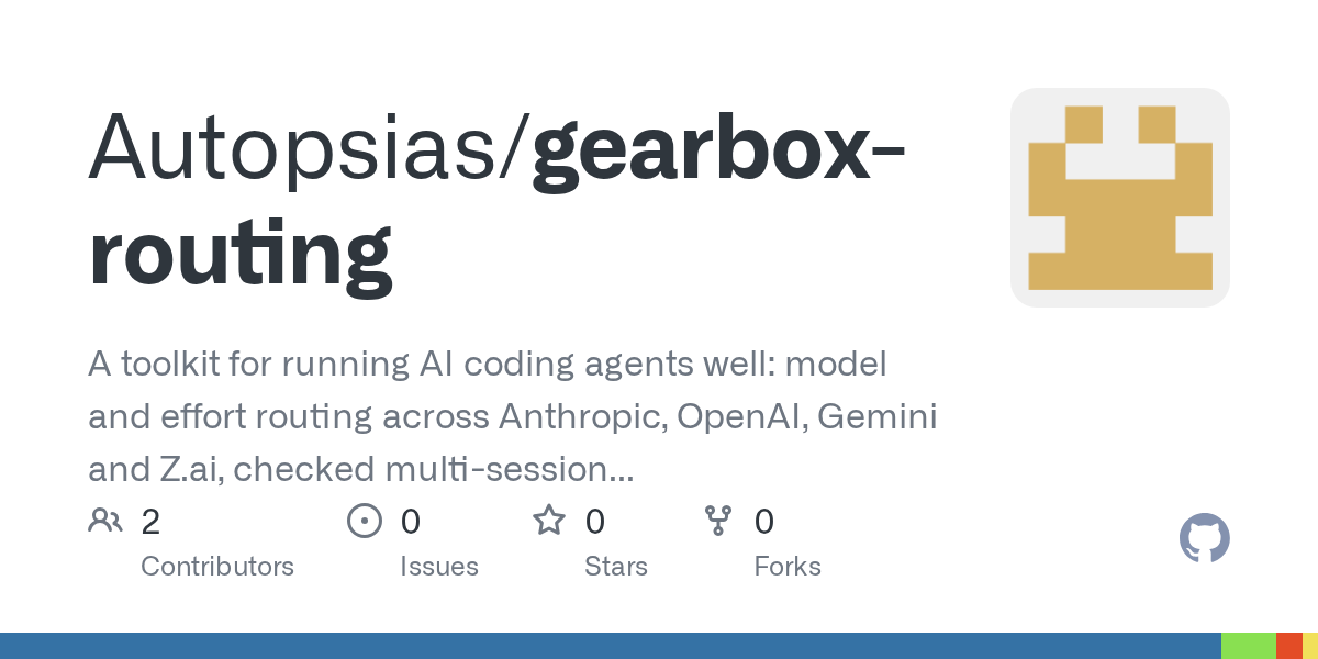 Gearbox Routing — AI skill for Claude Code