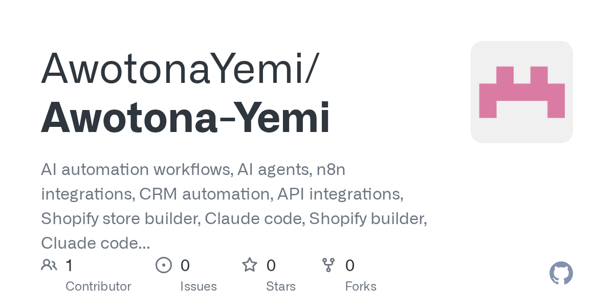 Awotona Yemi — AI skill for Claude Code