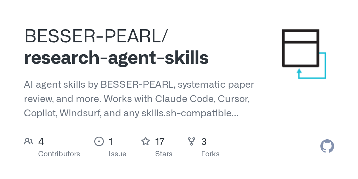 Research Agent Skills — AI skill for Claude Code