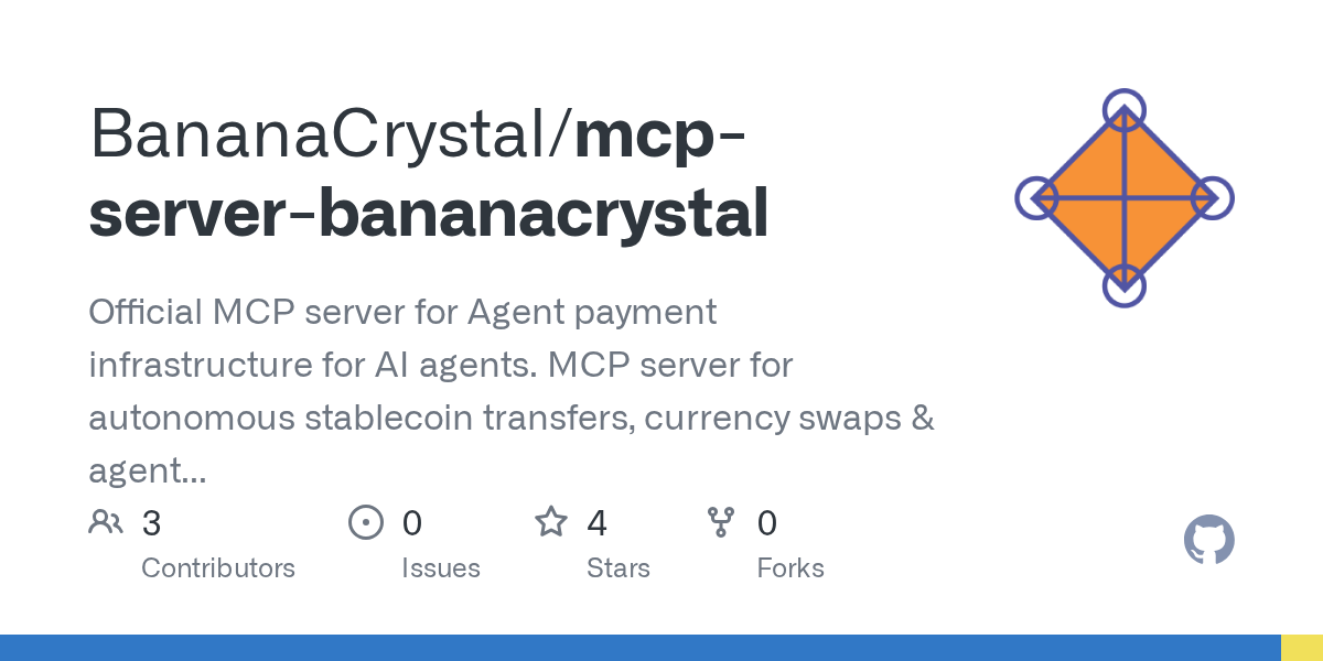 MCP Server Bananacrystal — DevOps skill for Claude Code
