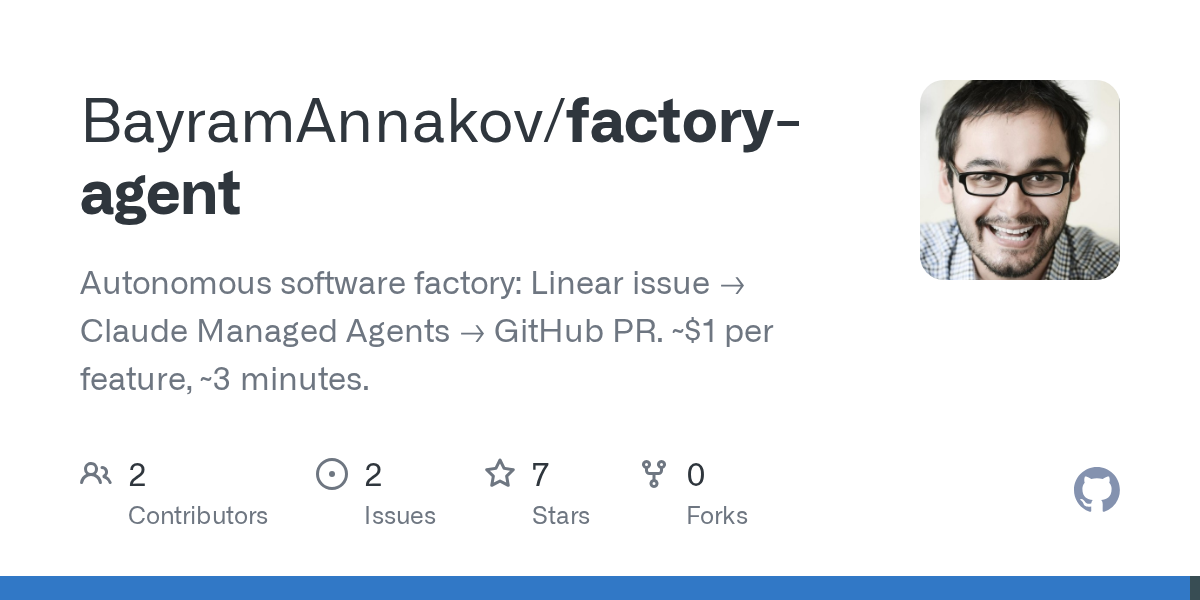 Factory Agent — Git skill for Claude Code