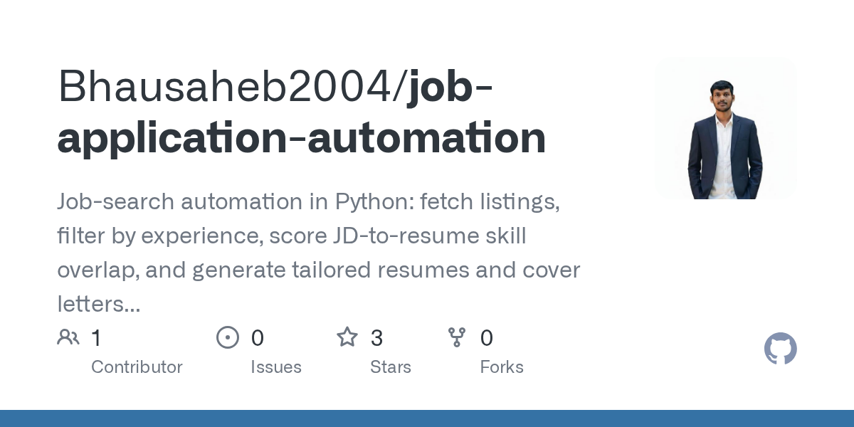 Job Application Automation — Development skill for Claude Code