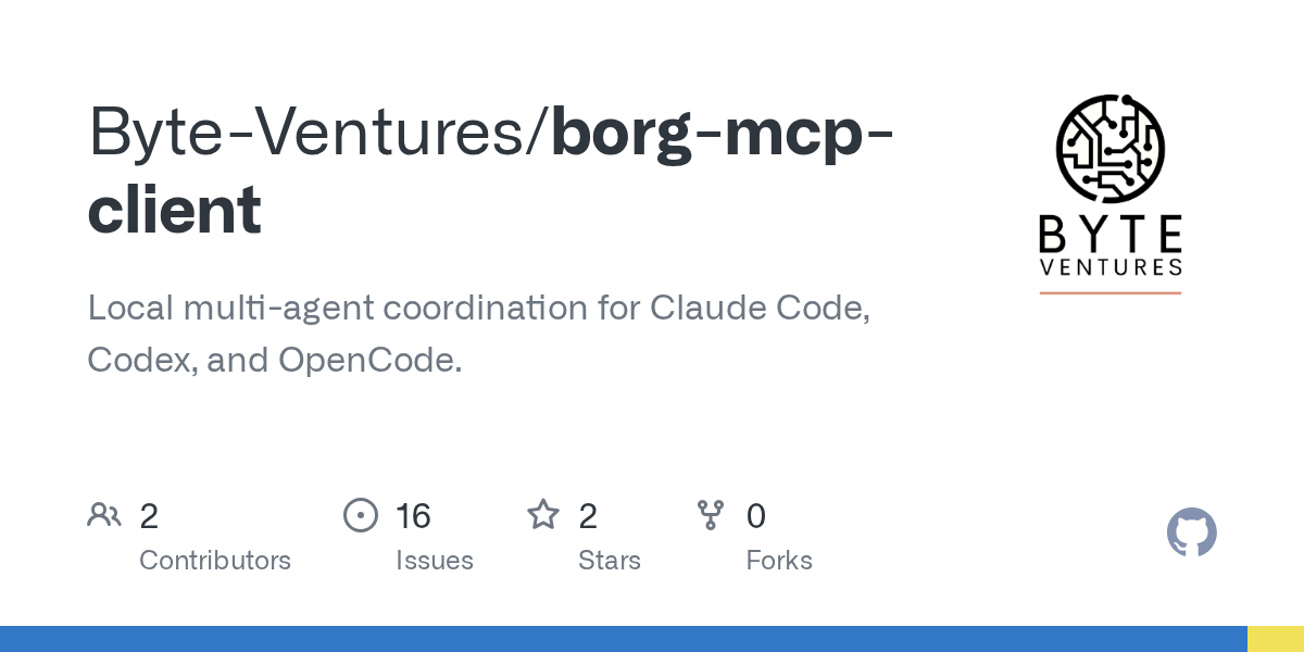 Borg MCP Client — Development skill for Claude Code