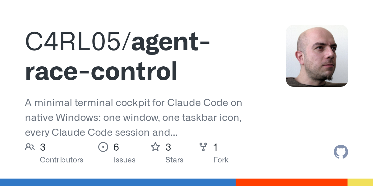 Agent Race Control — Development skill for Claude Code