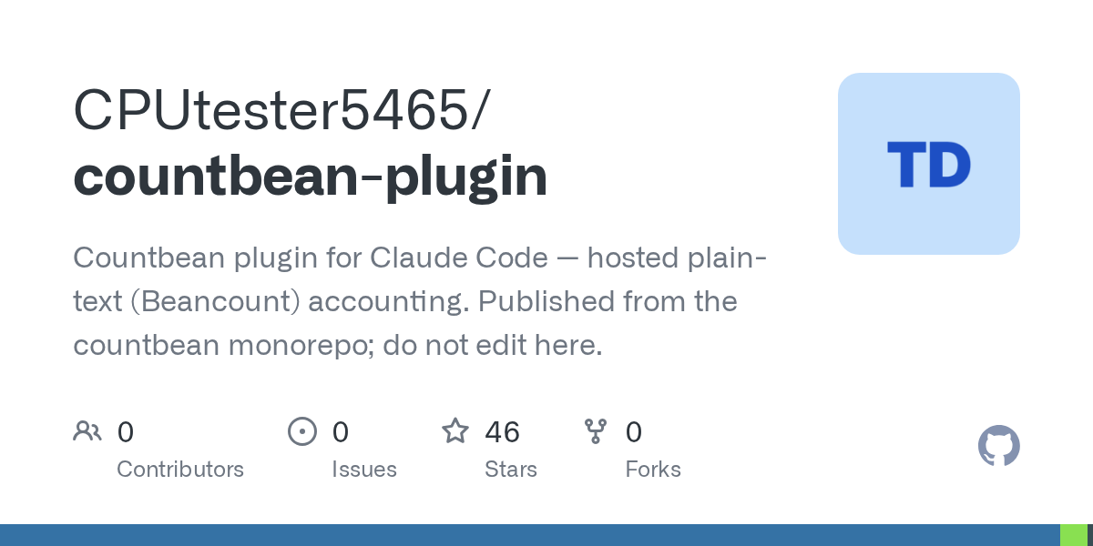 Countbean Plugin — Development skill for Claude Code