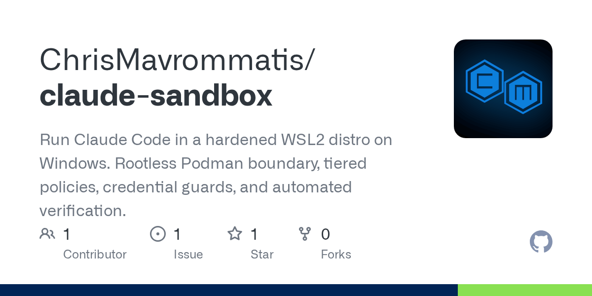 Claude Sandbox — Development skill for Claude Code