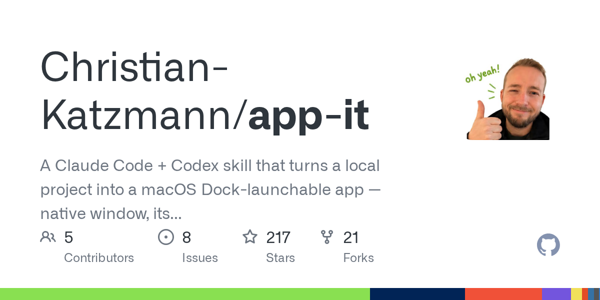 App It — Development skill for Claude Code