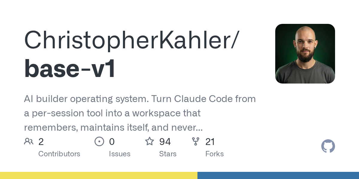 Base V1 — AI skill for Claude Code