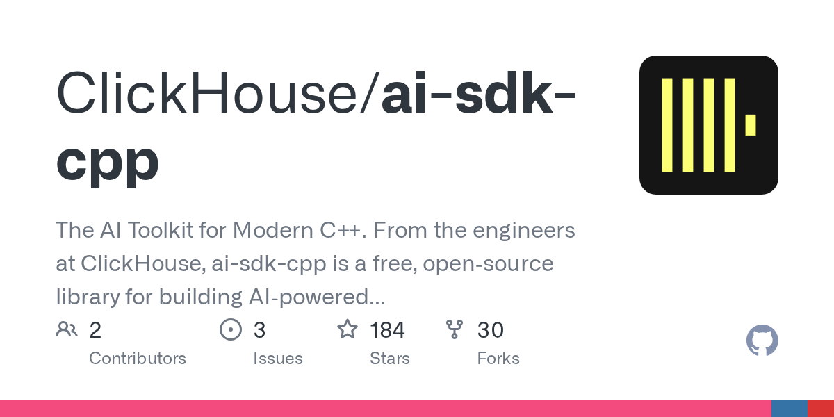 AI SDK Cpp — AI skill for Claude Code