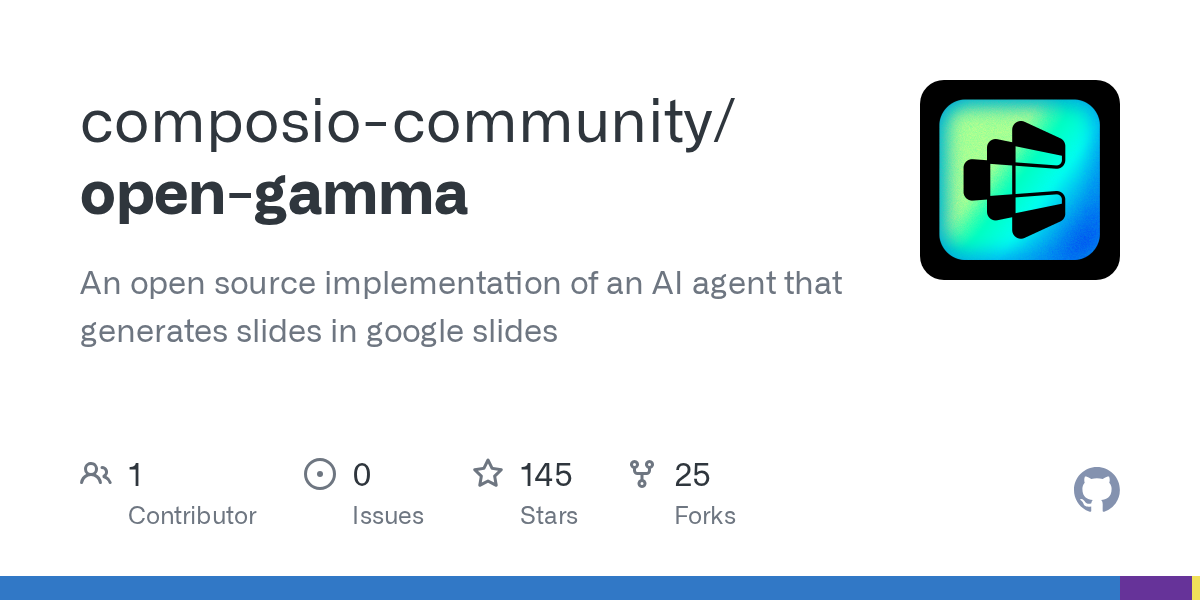 Open Gamma — AI skill for Claude Code