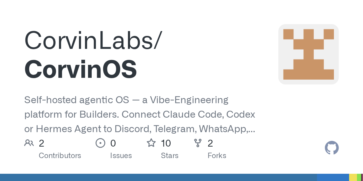 CorvinOS — AI skill for Claude Code