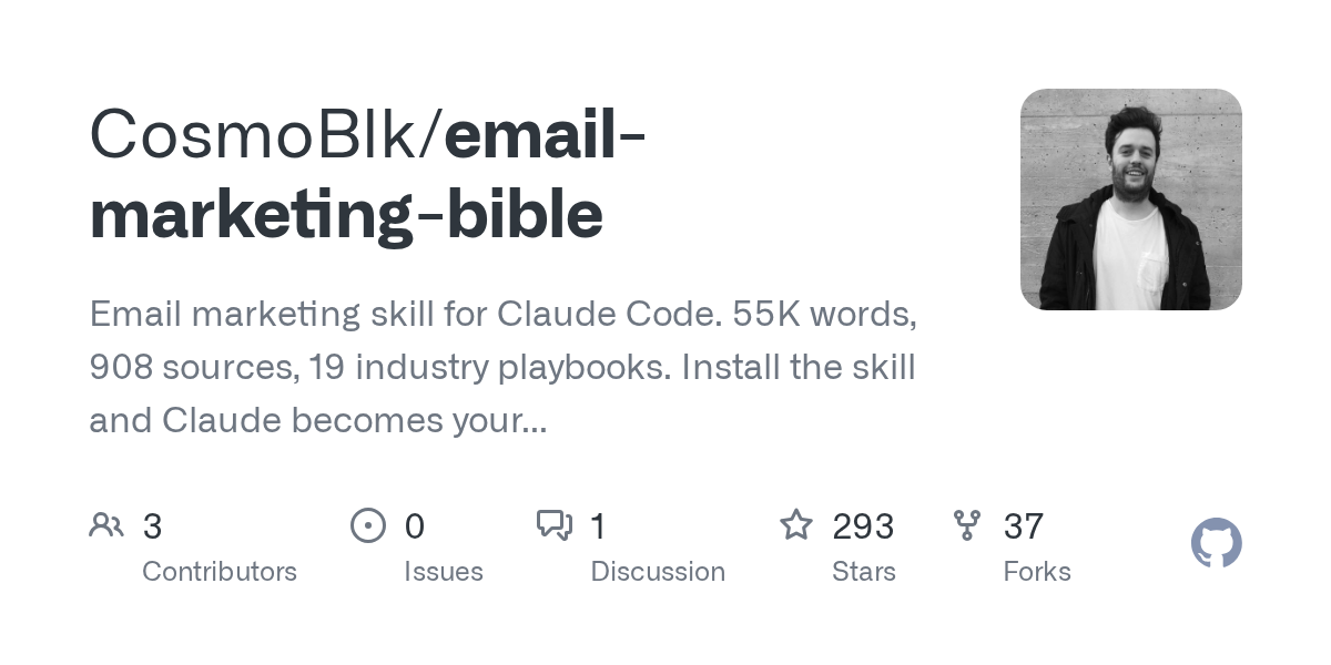 Email Marketing Bible — AI skill for Claude Code