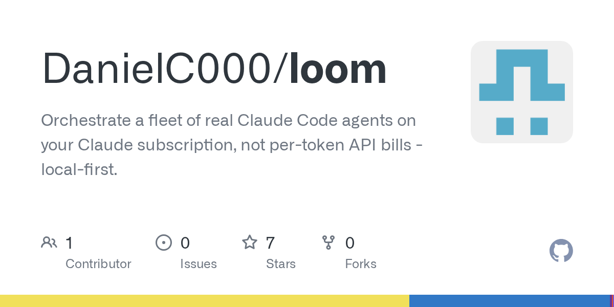 Loom — Development skill for Claude Code