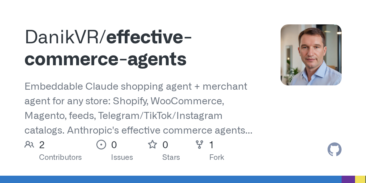Effective Commerce Agents — Communication skill for Claude Code