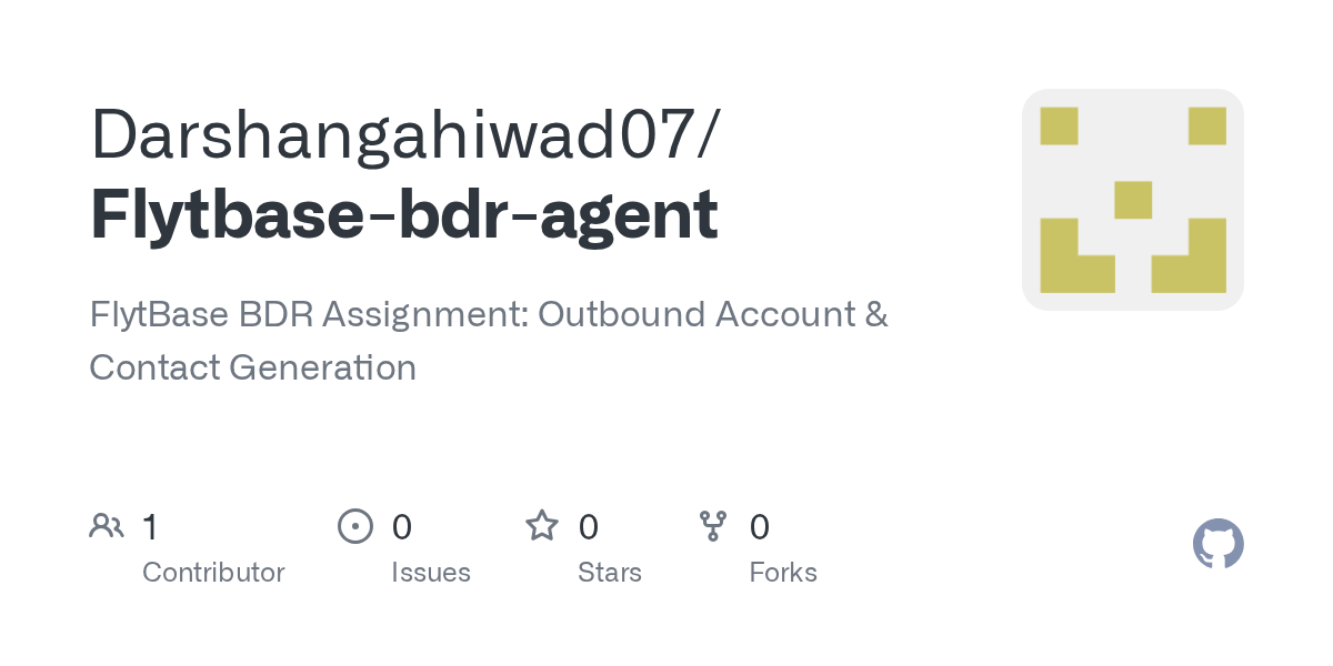 Flytbase Bdr Agent — AI skill for Claude Code