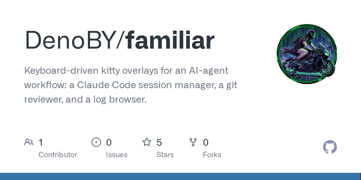 Familiar — AI skill for Claude Code