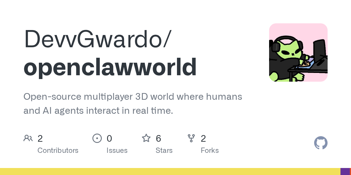 Openclawworld — AI skill for Claude Code