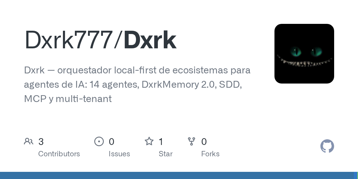 Dxrk — AI skill for Claude Code