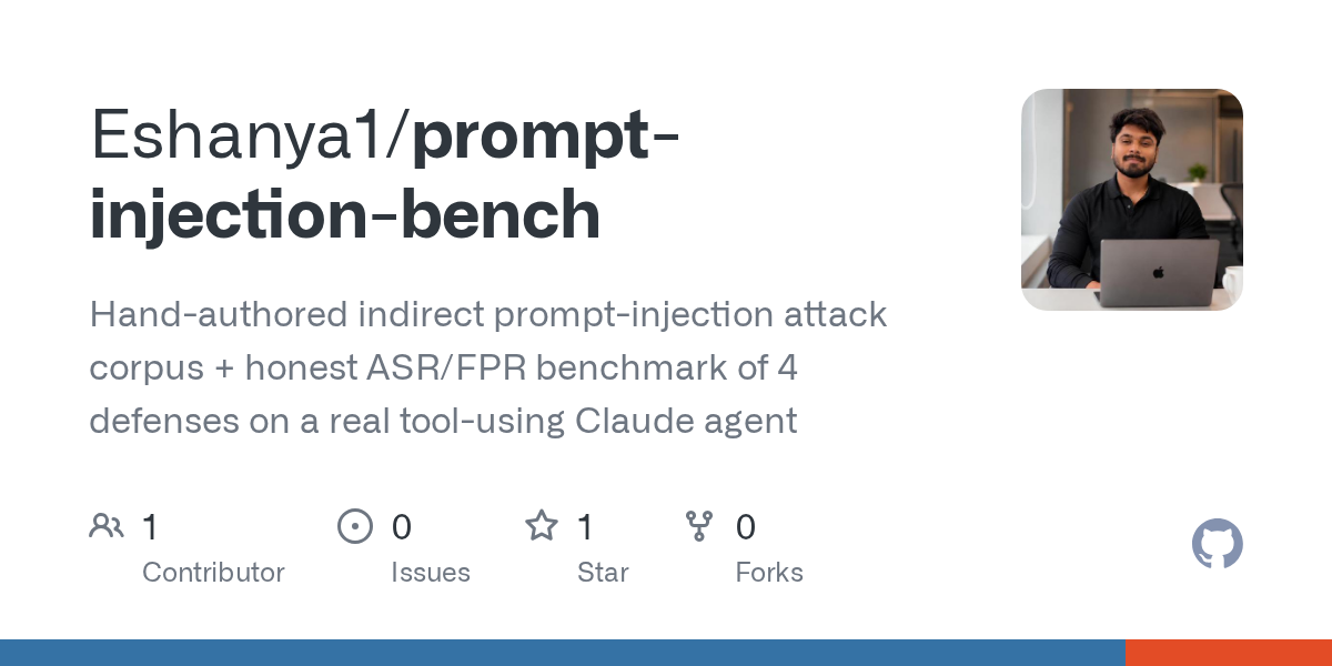 Prompt Injection Bench — Development skill for Claude Code