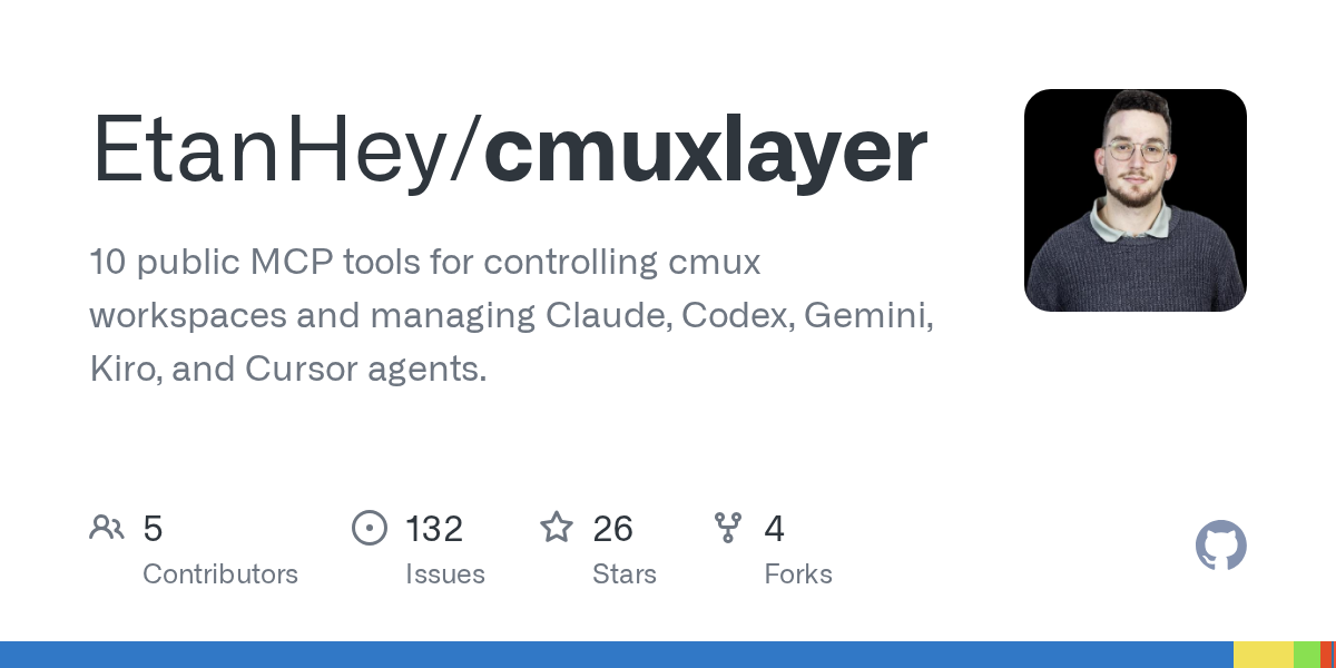 Cmuxlayer — Development skill for Claude Code