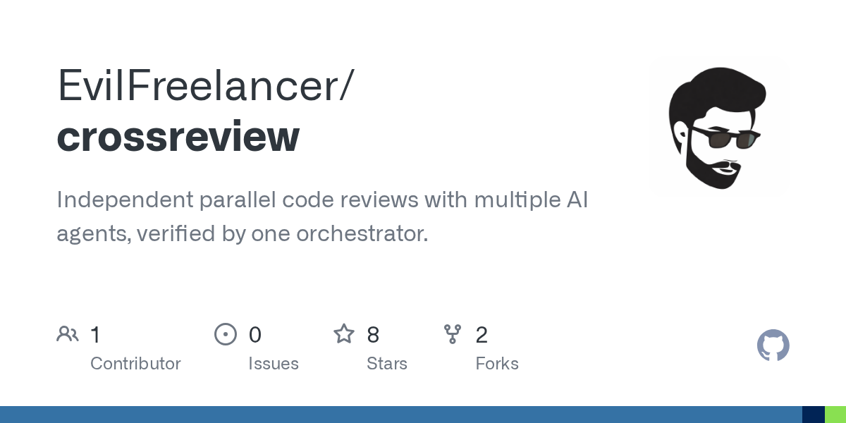 Crossreview — AI skill for Claude Code
