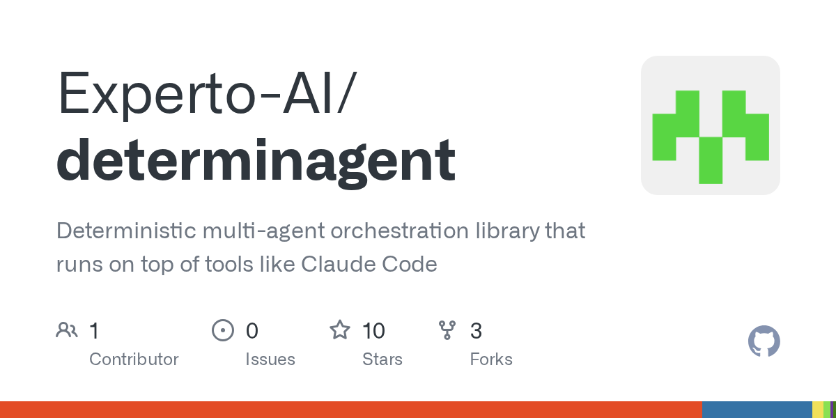 Determinagent — Development skill for Claude Code