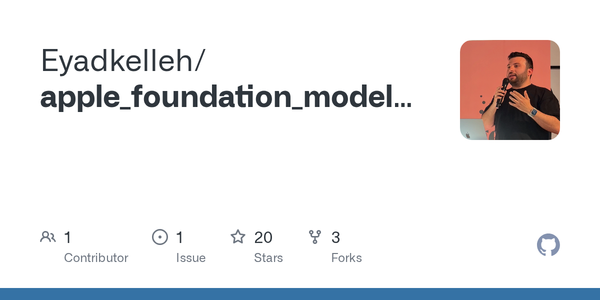 Apple Foundation Models Claude Skill — Documentation skill for Claude Code