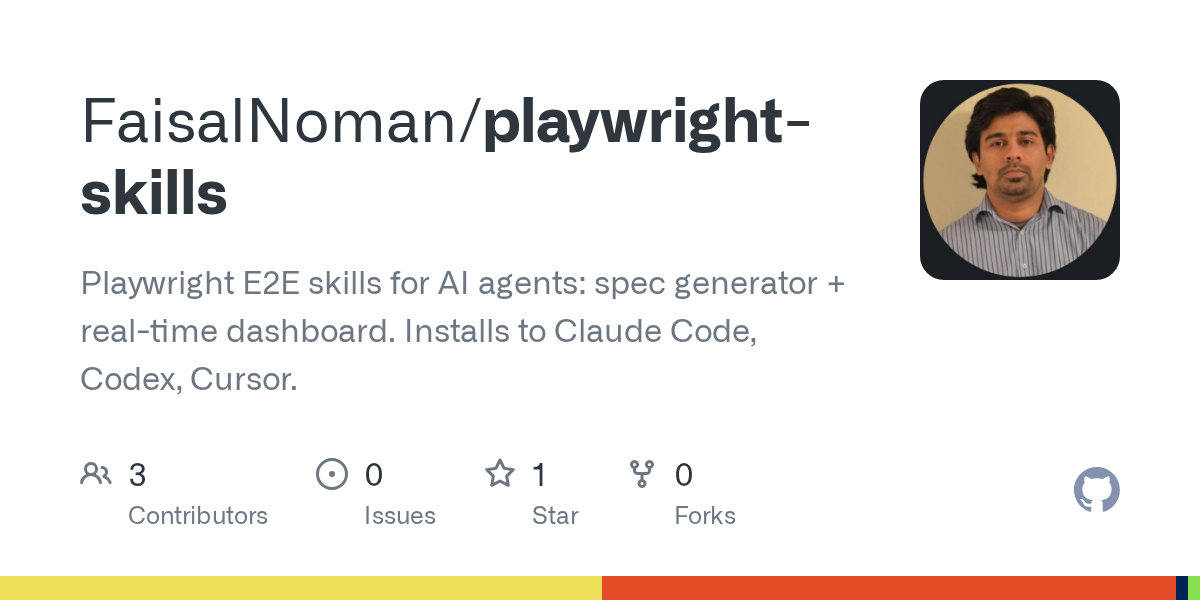 Playwright Skills — Testing skill for Claude Code