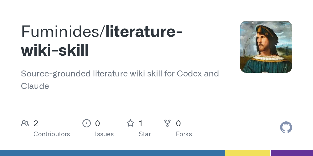 Literature Wiki Skill — Documentation skill for Claude Code