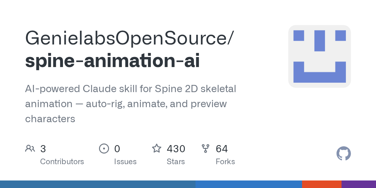 Spine Animation AI — AI skill for Claude Code